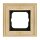 Busch-Jaeger 1721-836 Abdeckrahmen 1-fach Rahmen (Echtmetall) Messing Busch-dynasty® 2CKA001754A4643