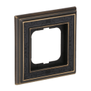 Busch-Jaeger 1721-843 Abdeckrahmen 1-fach Rahmen (Echtmetall) Messing Busch-dynasty® 2CKA001754A4668