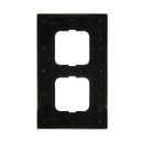 Busch-Jaeger 1722-836 Abdeckrahmen 2-fach Rahmen (Echtmetall) Messing Busch-dynasty® 2CKA001754A4644