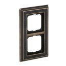 Busch-Jaeger 1722-843 Abdeckrahmen 2-fach Rahmen (Echtmetall) Messing Busch-dynasty® 2CKA001754A4669