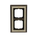 Busch-Jaeger 1722-846 Abdeckrahmen 2-fach Rahmen...