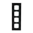 Busch-Jaeger 1724-831 Abdeckrahmen 4-fach Rahmen (Kunststoff) Anthrazit Busch-dynasty® 2CKA001754A4681