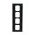 Busch-Jaeger 1724-831 Abdeckrahmen 4-fach Rahmen (Kunststoff) Anthrazit Busch-dynasty® 2CKA001754A4681