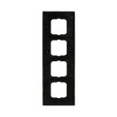 Busch-Jaeger 1724-838 Abdeckrahmen 4-fach Rahmen (Echtmetall) Messing Busch-dynasty® 2CKA001754A4636