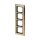 Busch-Jaeger 1724-838 Abdeckrahmen 4-fach Rahmen (Echtmetall) Messing Busch-dynasty® 2CKA001754A4636
