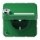 Jung CD1520NAKLSLGN SCHUKO Steckdose m.KlappdeckelSchloss (Duroplast) Grün Serie CD