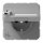 Jung CD1520NAKLSLGR SCHUKO Steckdose m.KlappdeckelSchloss (Duroplast) Grau Serie CD