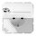 Jung CD1520NAKLSLWW SCHUKO Steckdose m.KlappdeckelSchloss (Duroplast) Alpinweiß Serie CD
