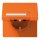 Jung LS1520NAKLKOO SCHUKO-Steckdose mit Klappdeckel Orange Serie LS