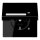Jung LS1520NAKLKOSW SCHUKO-Steckdose mit Klappdeckel Schwarz Serie LS