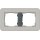 Gira 0212422 Abdeckrahmen 2-fach Gira E3 Grau/Anthrazit