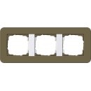 Gira 0213416 Abdeckrahmen 3-fach Gira E3...