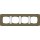 Gira 0214416 Abdeckrahmen 4-fach Gira E3 Umbra/Reinweiß