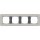Gira 0214422 Abdeckrahmen 4-fach Gira E3 Grau/Anthrazit