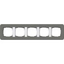 Gira 0215413 Abdeckrahmen 5-fach Gira E3...