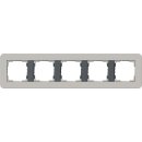 Gira 0215422 Abdeckrahmen 5-fach Gira E3 Grau/Anthrazit