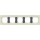 Gira 0215427 Abdeckrahmen 5-fach Gira E3 Sand/Anthrazit