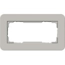 Gira 1002412 Abdeckrahmen 2-fach ohne Mittelsteg Gira E3...