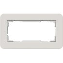 Gira 1002421 Abdeckrahmen 2-fach ohne Mittelsteg Gira E3...