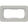 Gira 1002422 Abdeckrahmen 2-fach ohne Mittelsteg Gira E3 Grau/Anthrazit