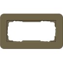 Gira 1002426 Abdeckrahmen 2-fach ohne Mittelsteg Gira E3...