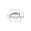 Brumberg 12461253 LED-Einbaustrahler 350 mA 6 W LAKIL-R...