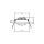 Brumberg 12462253 LED-Einbaustrahler 350 mA 6 W LAKIL-S Aluminium