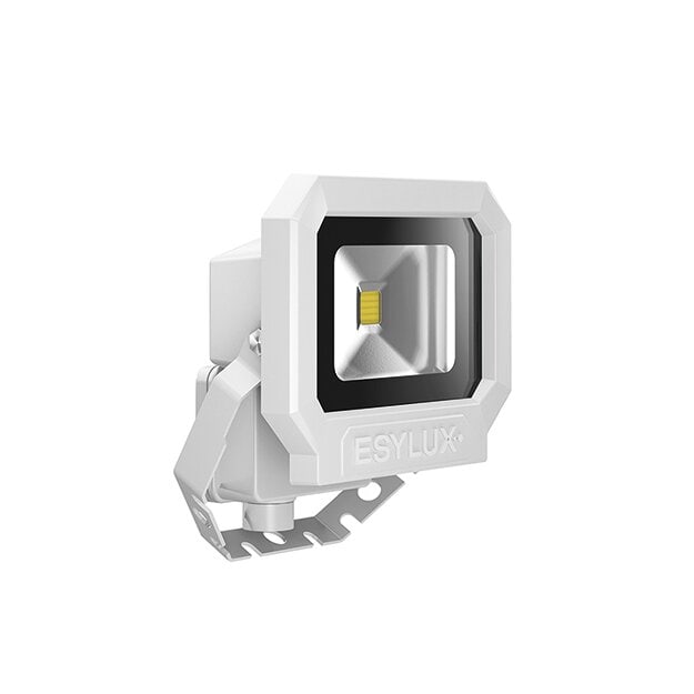 Esylux EL10810053 LED-Strahler 10 W ADF Montagebügel Weiß SUN OFL TR 1000 850 WH