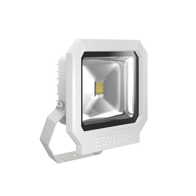 ESYLUX EL10810107 LED-Strahler 30 W ADF Montagebügel SUN OFL TR 3400 830 WH Weiß
