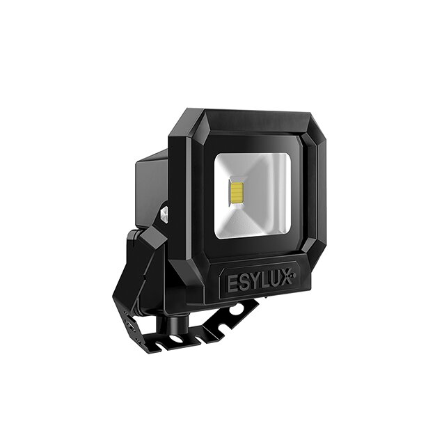 ESYLUX EL10810060 LED-Strahler 10 W ADF Montagebügel schwarz SUN OFL TR 1000 850 BK