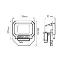 ESYLUX EL10810060 LED-Strahler 10 W ADF Montagebügel...
