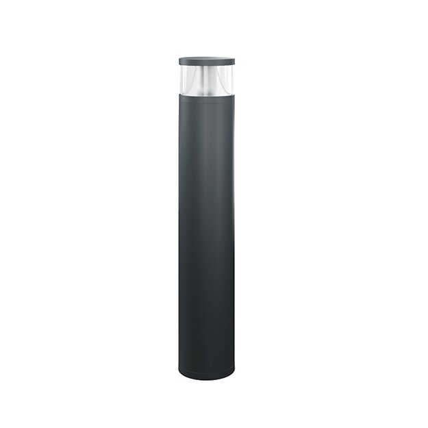 ESYLUX EL10820007 LED Pollerleuchte mit Lotuseffekt ALVA BL 940/170 TR 360° 1000 830 AN Grau