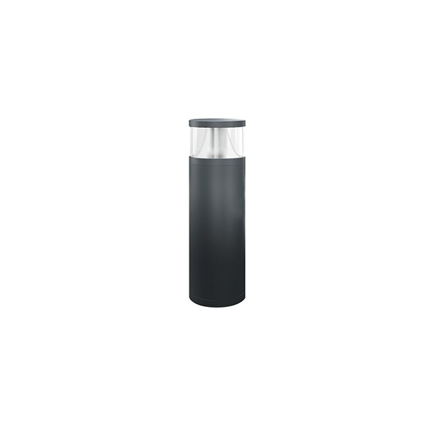 ESYLUX EL10820328 LED Pollerleuchte mit Lotuseffekt ALVA BL 540/170 TR 360° 1200 840 AN Grau