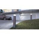 ESYLUX EL10820328 LED Pollerleuchte mit Lotuseffekt ALVA BL 540/170 TR 360° 1200 840 AN Grau
