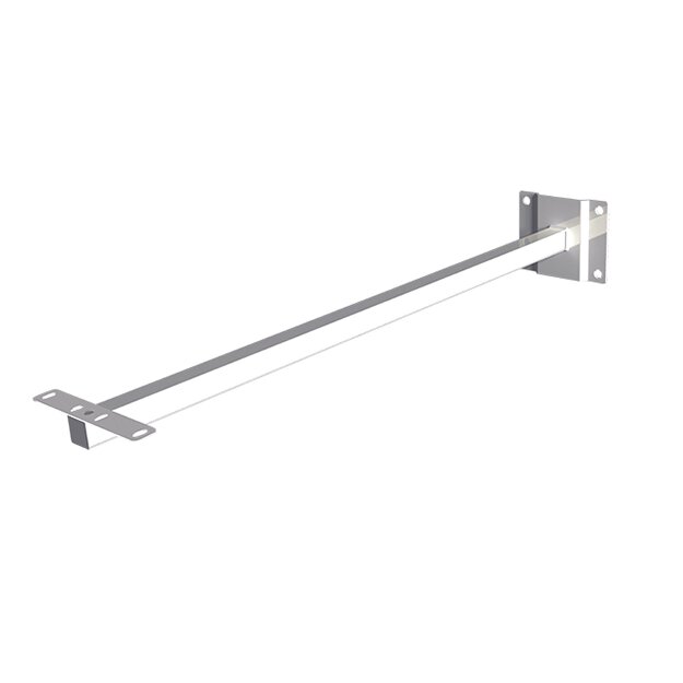 ESYLUX EL10810527 Wandausleger inklusive Adapter für LED-Strahlerserie OFL-/AFL-SUN FL WALL ARM 700 WH Weiß