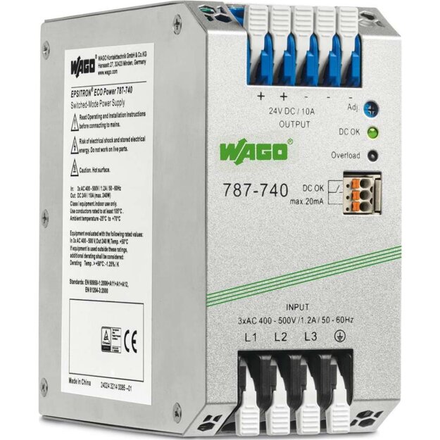 WAGO Kontakttechnik Stromversorgung 787-740