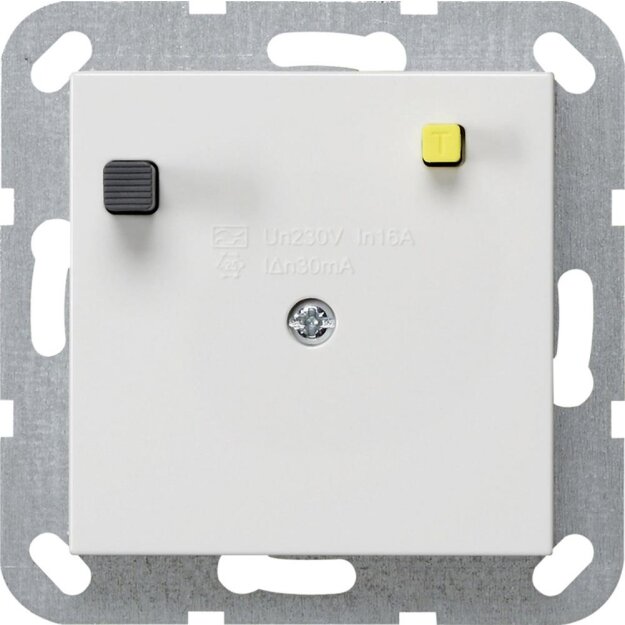 Gira 266427 FI-Schutzschalter 30 mA System 55 Reinweiß matt