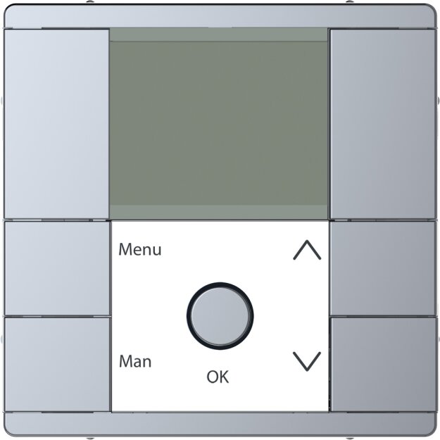 Merten MEG5755-6036 Zeitschaltuhr-Modul Edelstahl System Design