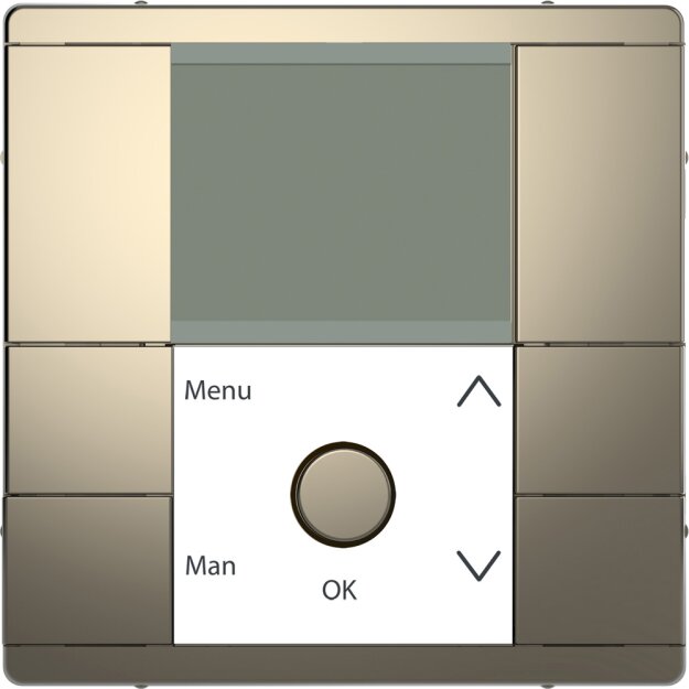 Merten MEG5755-6050 Zeitschaltuhr-Modul Nickelmetallic System Design