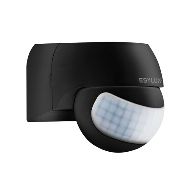 Esylux EM10055096 Bewegungsmelder 180° Schwarz MD 180 BASIC BK