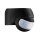 ESYLUX EM10055096 Bewegungsmelder 180° MD 180 BASIC Schwarz