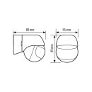 ESYLUX EM10055089 Bewegungsmelder 180° MD 180 BASIC...