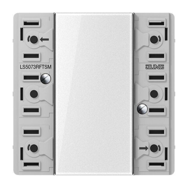 Jung LS5073RFTSM KNX RF Funk-Wandsender-Modul 3fach Serie LS
