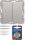 Berker 85656224 KNX-Funk Wandsender 2-fach flach Quicklink Q.1/Q.3 Alu Samt lackiert