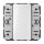 Jung CD5073RFTSM KNX RF Funk-Wandsender-Modul 3fach (Thermoplast bruchsicher) Weiß Serie CD