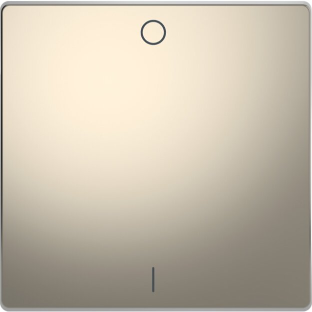 Merten MEG3301-6050 Wippe mit Kennzeichnung 0/ 1 Nickelmetallic System Design