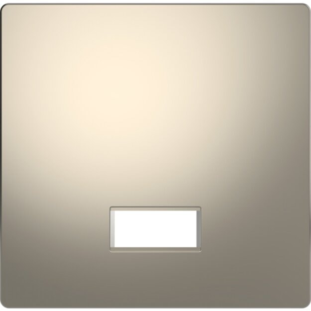 Merten MEG3350-6050 Wippe mit rechteckigem Symbolfenster Nickelmetallic System Design