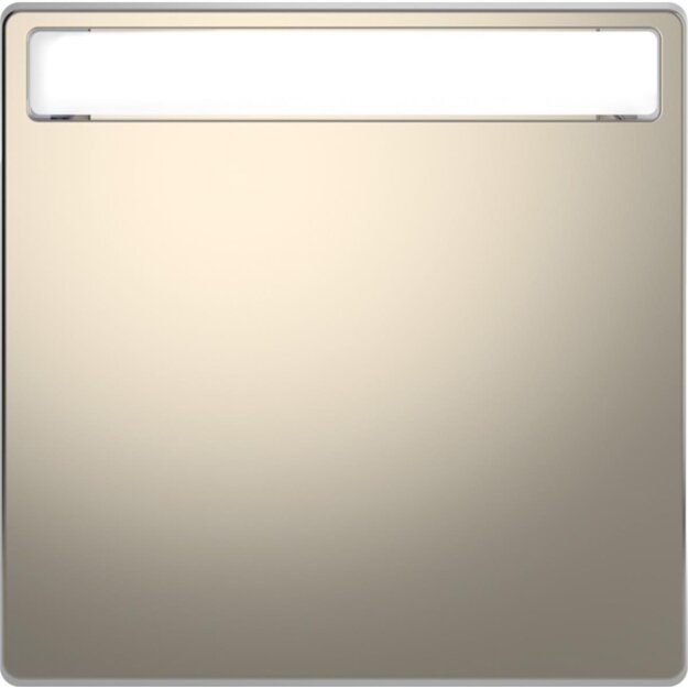 Merten MEG3360-6050 Wippe mit Schriftfeld Nickelmetallic System Design