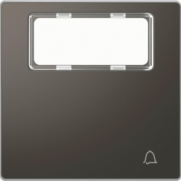 Merten MEG3365-6034 Wippe mit Schriftfeld und Kennzeichnung Klingel Anthrazit System Design