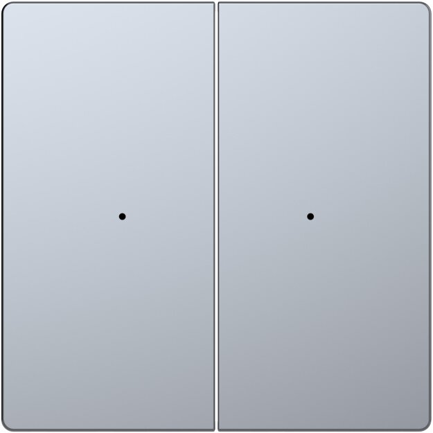 Merten MEG5220-6036 Wippen für Taster-Modul 2-fach Edelstahl System Design